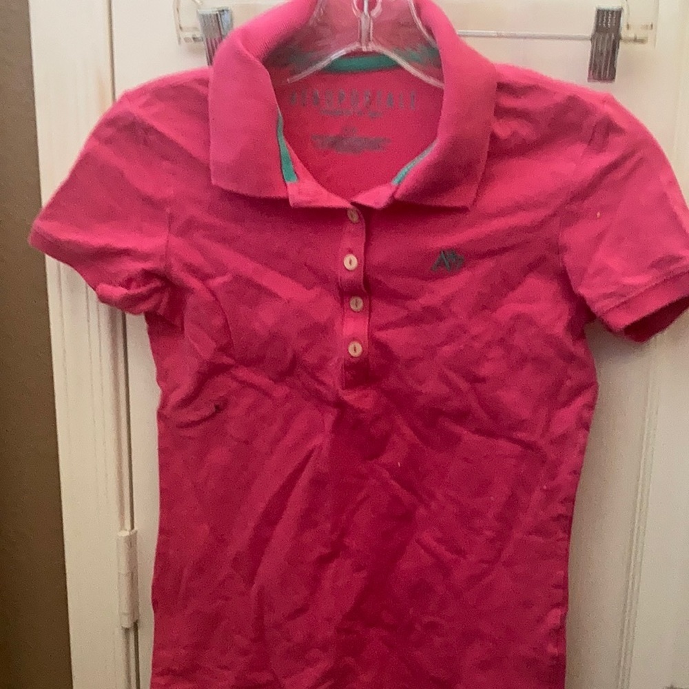 FINAL MARKDOWN Girls Aeropostale polo shirt small
